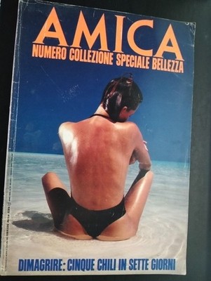 Amica 18 1984 Britt Ekland Jane Fonda Nureyev Lory Del Santo Janice Dickinson