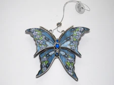 Purple Wisteria Bradford Editions Silken Wings Heirloom Porcelain Ornament