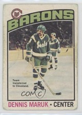 1976-77 O-Pee-Chee Dennis Maruk #86 w1s