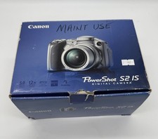 canon powershot s2 is W Box And Manual Does Not Power On For Parts Or Repair