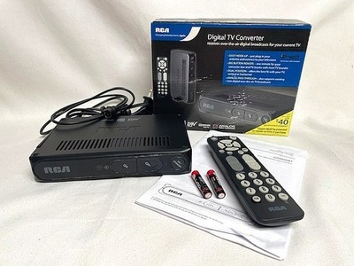 New In Box RCA Digital to Analog TV Converter & Remote DTA800B1 NIB