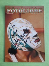 Libro de fotos autógrafo firmado a mano Dr. Wagner #48 médico de lucha libre profesional