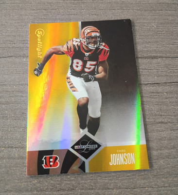 Leaf Limited 2004 Chad Johnson Spotlight #14 Cincinnati Bengals Serial #11/25