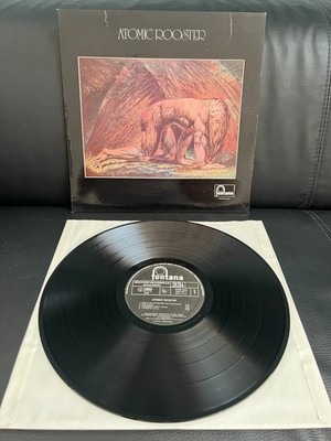 ATOMIC ROOSTER/Death walks behind-LP-Vinyl:M-/ Cover:EX+/ 1st. FRANCE Press 1970