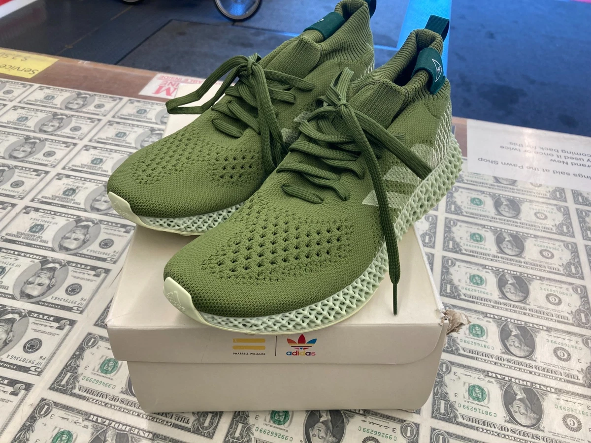 adidas Pharrell Williams x 4D Runner Olive for Sale | Authenticity