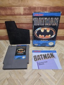 Batman: The Video Game Nintendo NES, 1990, Complete in Box