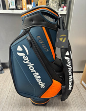 TaylorMade TM26 Tour Staff Golf Bag Blue/Black/Orange 4-Way Divider Strap