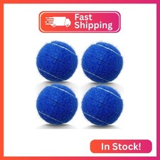 HPWFHPLF Precut Tennis Balls for Walkers, 4 PCS Heavy Duty Long Lasting Glide Ba