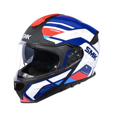 SMK Modular Motorcycle Helmet Matt Decorated GULLWING NAVIGATOR MA513