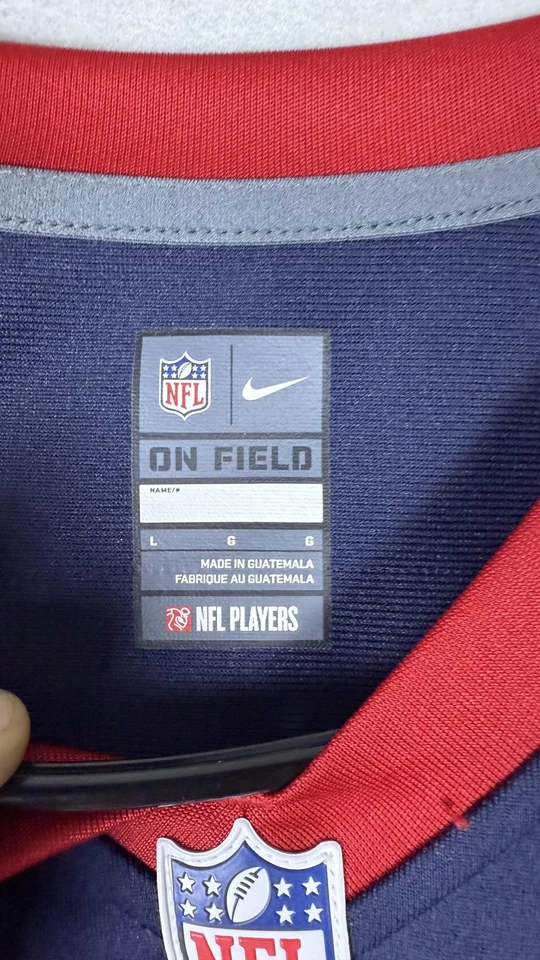 Camiseta de fútbol americano de los Houston Texans para mujer grande azul de la NFL J.J Watt 99 Nike On Field Foto 4 de 4