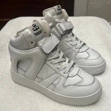 Isabel Marant Brooklee leather high-top sneakers US sz 5 NWOB $580