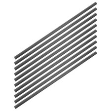 10 Pcs Carbon Rod Insert Fishing Pole Repair Parts Stick Kit