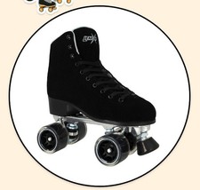 Youth 3 Lenexa Shadow indoor / Rink Roller Skates Sure-Grip Fame Indoor Wheels