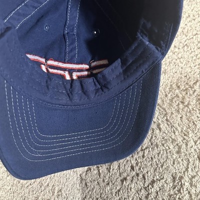 Vintage ESPN The Magazine Hat Cap Strap Back Navy Mens Insider
