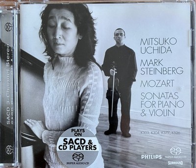 Mitsuko Uchida, Mark Steinberg, Mozart   Sonatas For Piano & Violin; SACD (2005)