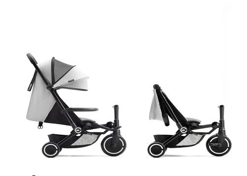 SmarTrike Traveler Stroller For Kids - Black - Picture 2 of 4