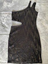 Black Sequence Dress Size S