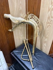 Medieval Brass Carnyx - Fully Playable Celtic War Horn