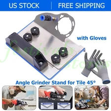 Angle Grinder Stand For Tile 45 Degree Chamfer Cutting Tile Chamfering Tool