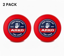 New Arko Luxury Shaving Soap Bowl 2 Pack Traditional Turkish Barber 150gm