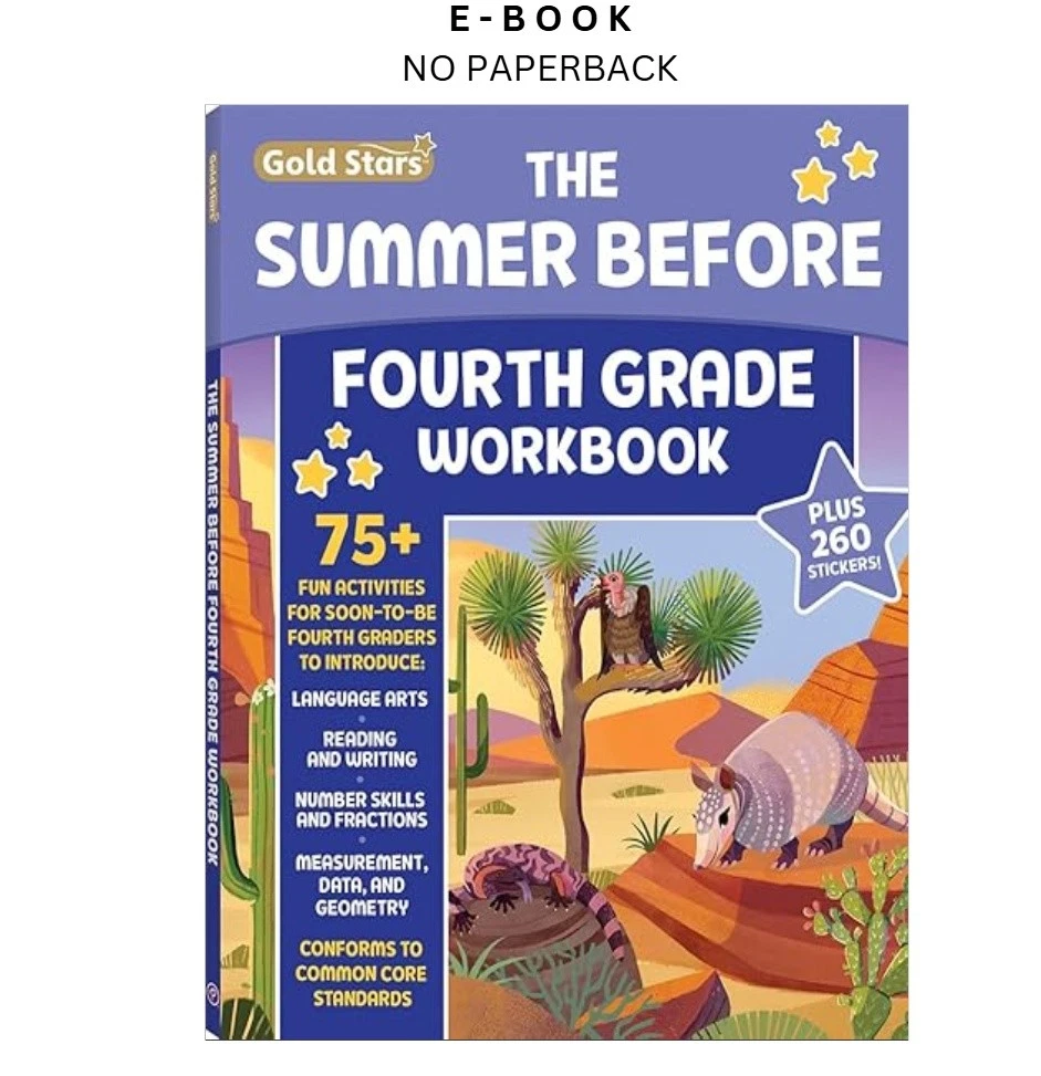 Buy The Summer Before Fourth Grade Workbook ebook, instant digital download PDF from LD Global