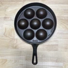 Vintage Griswold 962 A No 32 Cast Iron Aebleskiver Cake Pan Skillet Made In USA