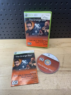 The Orange Box (Half Life 2, TF2, Portal 2) Xbox 360 w/ Manual