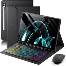 Samsung Galaxy Tab S11 Ultra Case - Magnetic Detachable Keyboard with Backlit 7