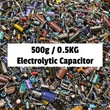 Electrolytic Capacitor 500g Mixed NOS Job Lot *READ*