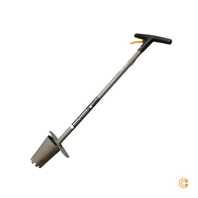 Fiskars Ergo Blumenzwiebel-Pflanzer Zwiebelsetzer Pflanzhilfe Orange Pflanzer