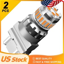 AUXITO 4157 3156 3157 LED Turn Light Signal CANBUS Bulbs Anti Hyper Flash Amber