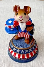 Wee Forest Folk “Uncle Sammy” Annette Petersen 1988 Limited Edition LTD-04 2185