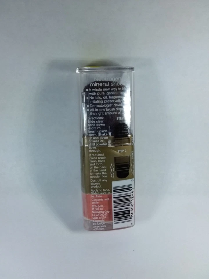 Neutrogena Mineral Sheers Blush - 20 Natural Apricot Rare Discontinued HTF - Image 3 of 4