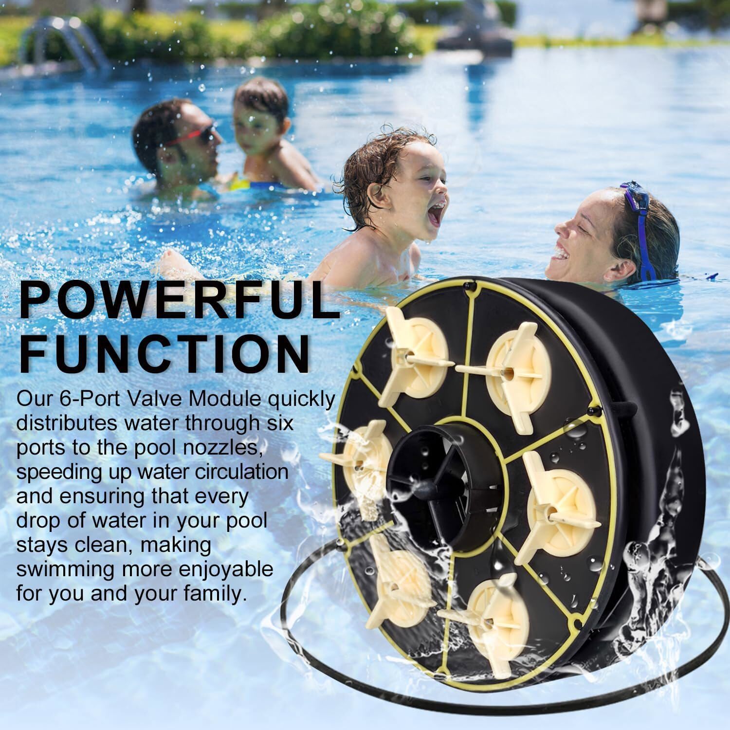 For Paramount Module Water Valve 6-Port Water Valve Module Kit 004-302-4408-00