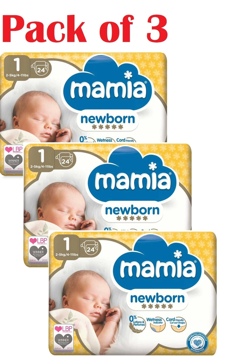 MAMIA Couches premium Newborn, taille 1