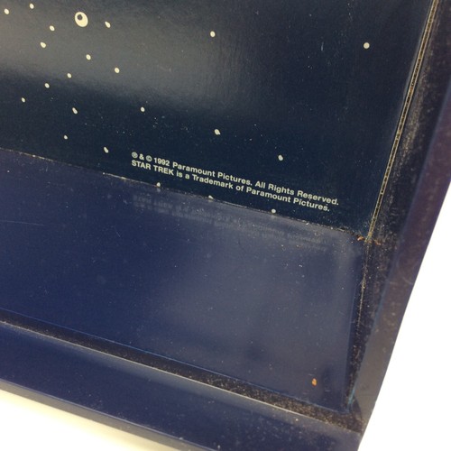 1992 Star Trek - U.S.S. ENTERPRISE Danbury Mint Figurine Display Shelf - Picture 7 of 20