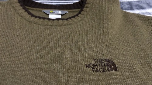 The North Face Wollpullover Herren Größe L Grün A5 Serie. - Bild 5 von 6