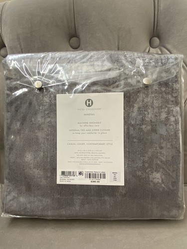 Hotel Collection Mineral Full/Queen Duvet Cover $385 - Picture 5 of 6