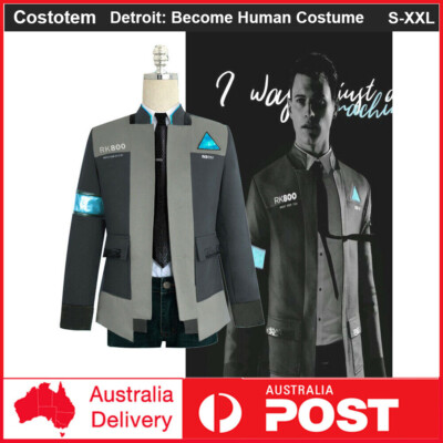 Detroit Become Human RK800 Connor Cosplay Costume Complete
