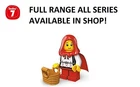 Lego grandma visitor/red riding hood series 7 unopened new factory sealed