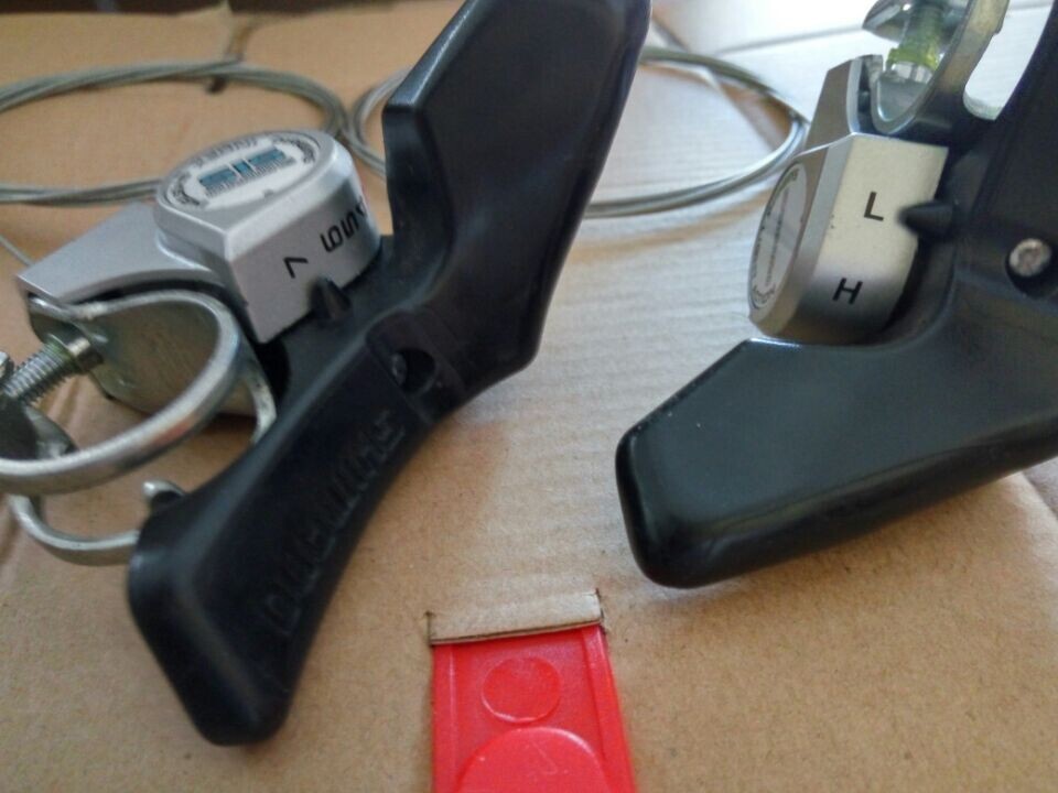 Shimano Shiftter Lever SLA050 Handlebar Mount 25.4mm For 2x7 Speed