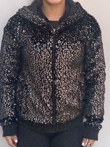 victoria secret leopard jacket