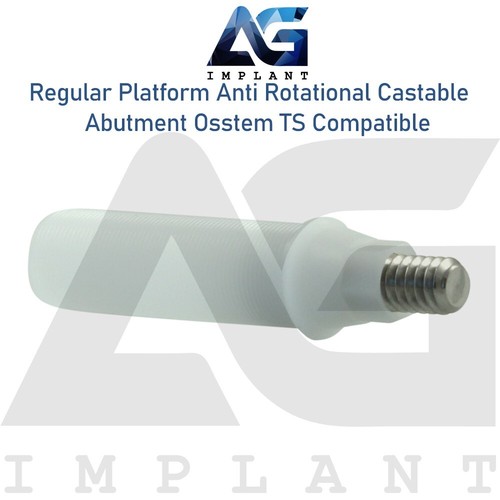 10 Abtment colatabile antirotazionale 2,5 mm adatto a piattaforma regolare 0stem® TS - Foto 3 di 4