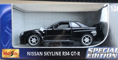 maisto nissan skyline r34