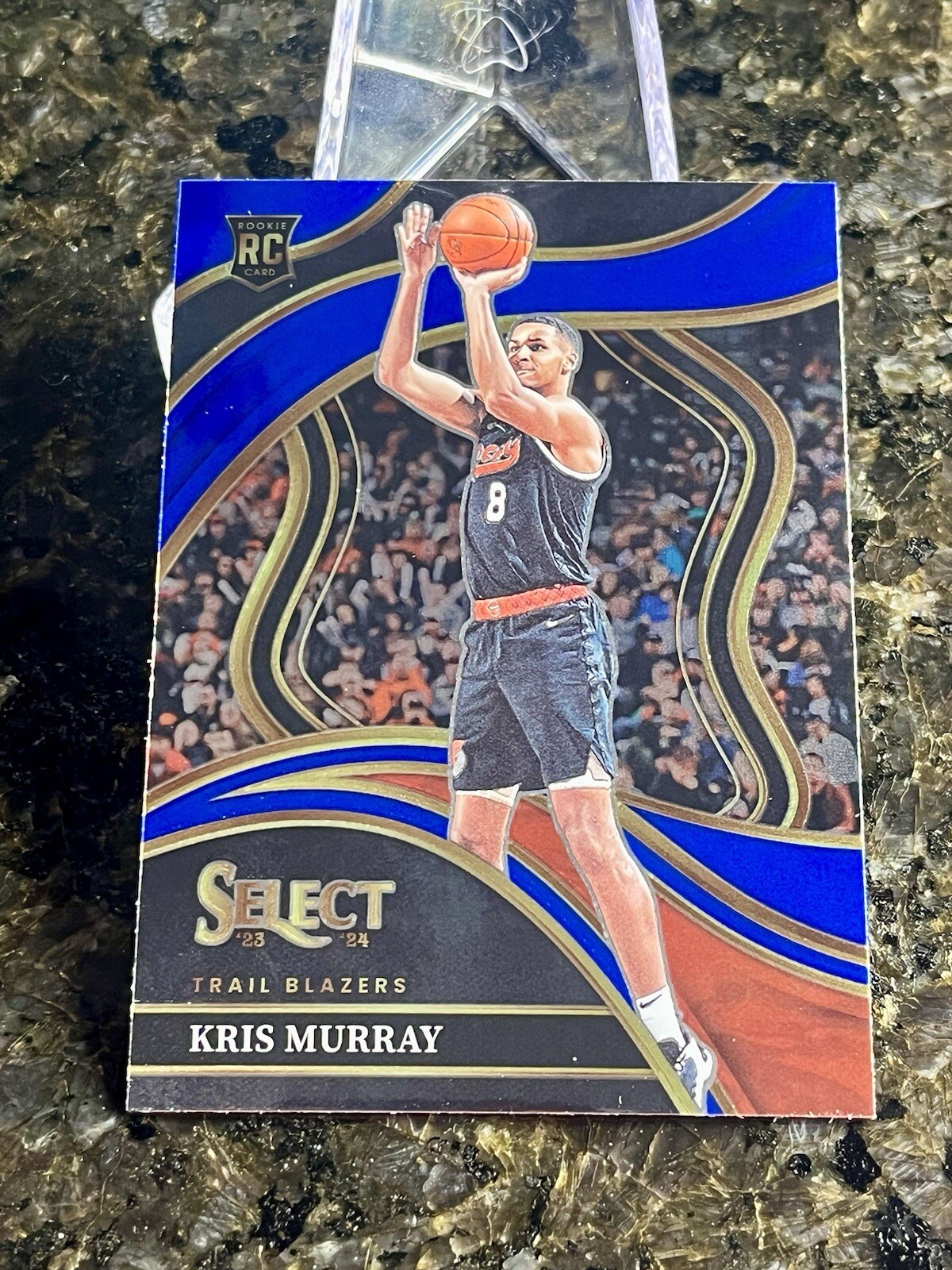 2023-24 Panini Select - Courtside Blue #277 Kris Murray (RC)