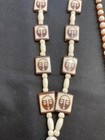Very Cooll Brown/ White  African Tribal Mask Necklaces  from Film Collection — photo 9