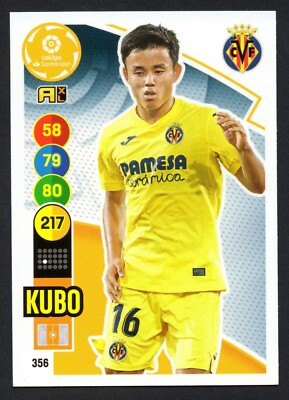 TAKEFUSA KUBO #356 VILLARREAL 2020-21 CROMO PANINI ADRENALYN XL LA