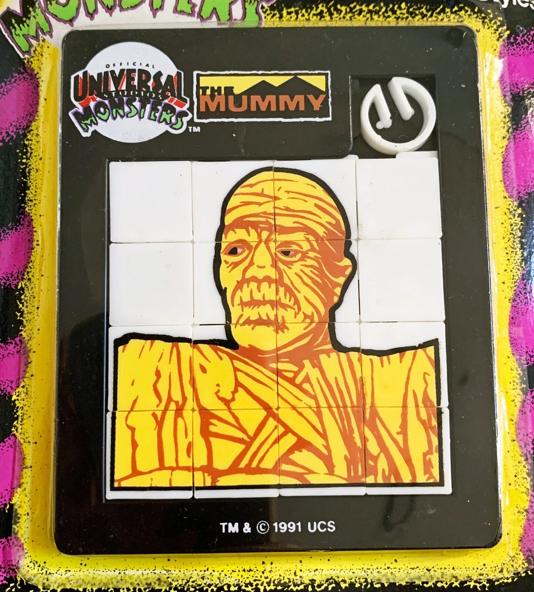 Universal Studios JA-RU Monster Sliding Puzzle THE MUMMY