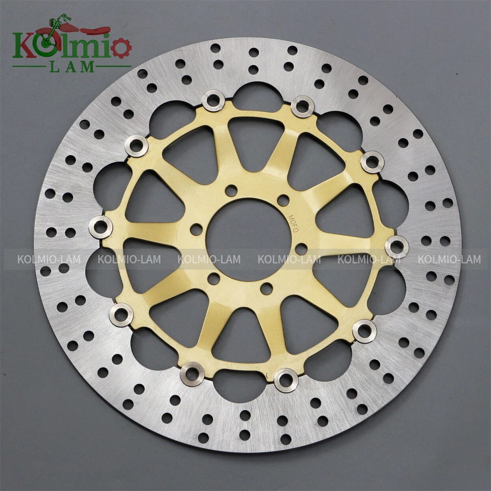 Rotores de disco de freno delanteros aptos para Ducati Supersport 400/620/800/750SS 900SS ST2 Foto 2 de 3