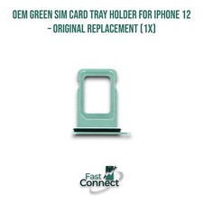 OEM Green SIM Card Tray Holder for iPhone 12 Original Replacement 1x